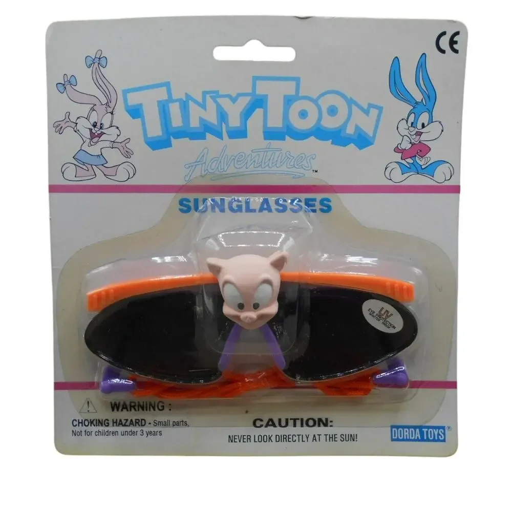 Tiny Toon Adventues Sunglasses Hamton J. Pig NIP Vintage 1995 Dorda Toys 14123